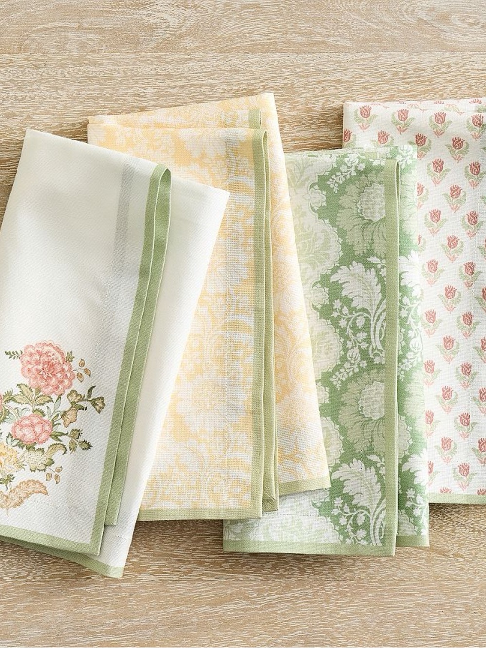 Pottery Barn Kravet X set of 4 napkins BNWT